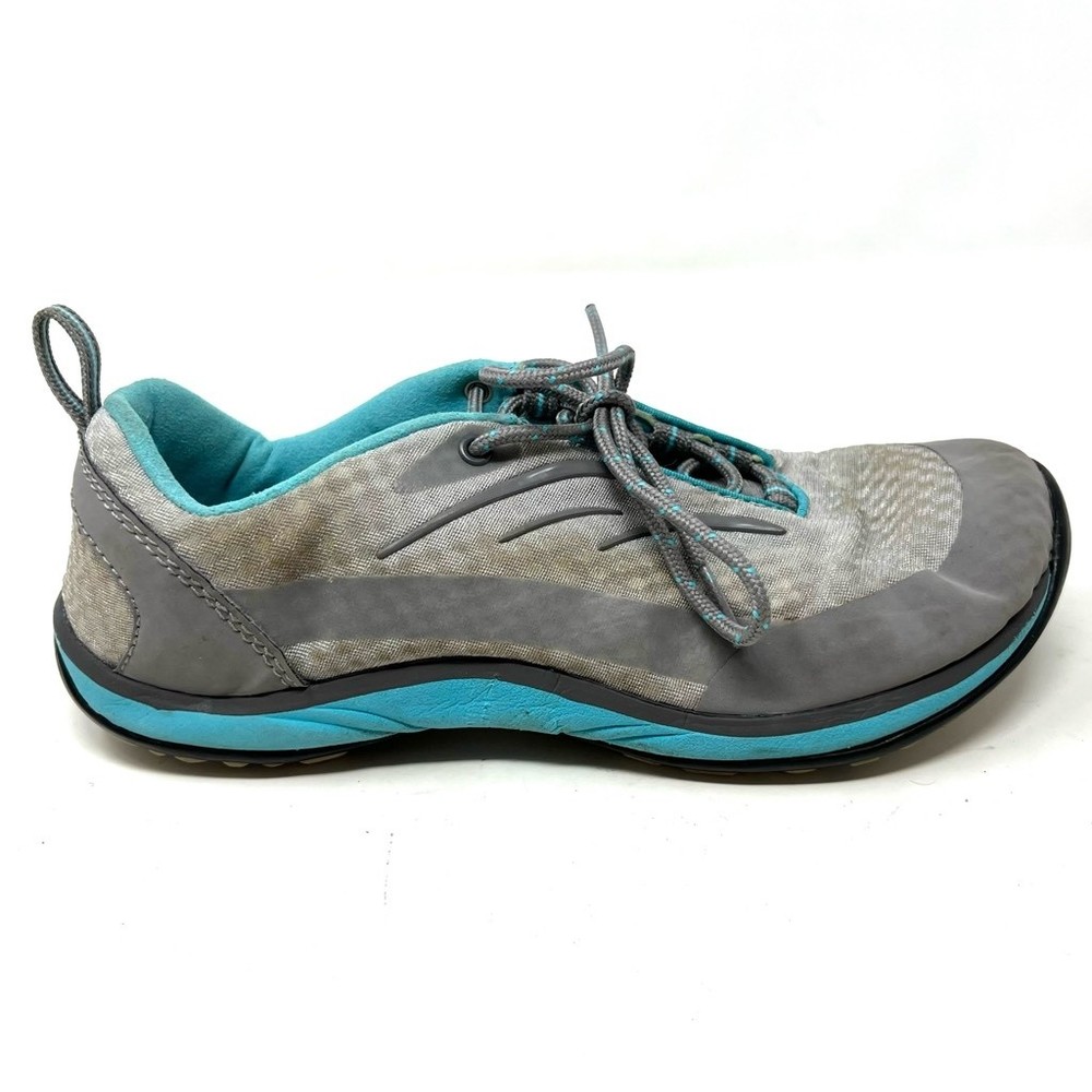 L.L. Bean Womens Sneakers Shoes Gray 280456 Low Top Lace Up 6.5M